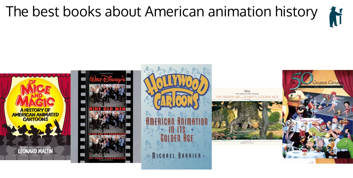 The best books about American animation history
