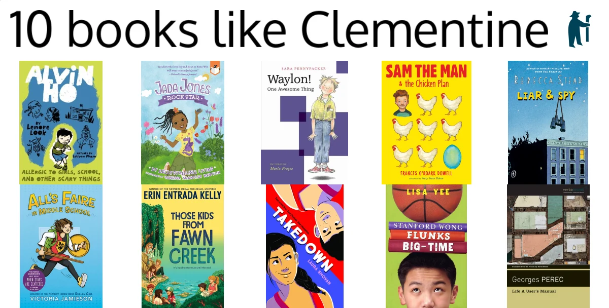 100 handpicked books like Clementine (picked by fans)