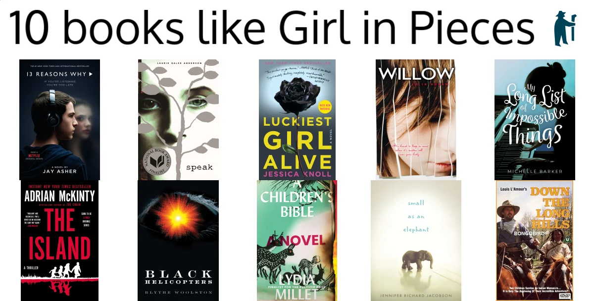 100 handpicked books like Girl in Pieces (picked by fans)