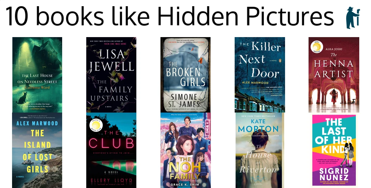 100 handpicked books like Hidden Pictures (picked by fans)