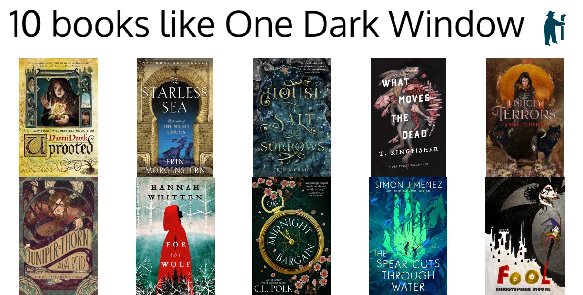 100 handpicked books like One Dark Window (picked by fans)